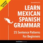 Learn spanish grammar: 25 sentence patterns for beginners cover image