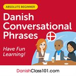 Conversational phrases danish audiobook cover image