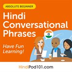 Conversational phrases hindi audiobook cover image