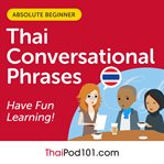 Conversational phrases thai audiobook cover image