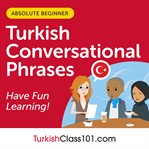 Conversational phrases turkish audiobook cover image
