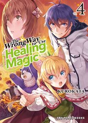 The Wrong Way to Use Healing Magic : Light Novel cover image