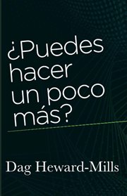 ¿Puedes hacer un poco más? cover image