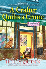 A crafter quilts a crime cover image