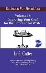 Improving your craft for the professional writer cover image