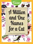 A million and one names for a cat cover image