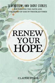Renew your hope cover image
