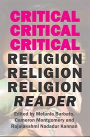 Critical religion reader cover image