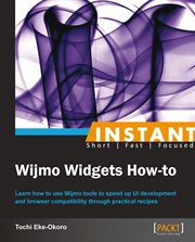 Instant Wijmo Widgets How-to cover image