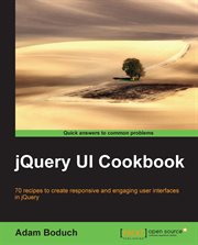 Jquery Ui Cookbook cover image