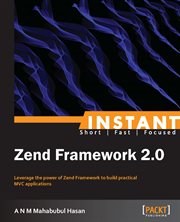 Zend Framework 2.0 cover image