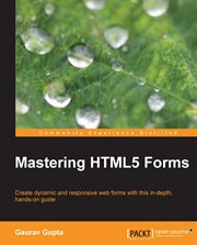 Mastering HTML5 Forms cover image