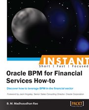 Oracle BPM for Financial Services How-to cover image