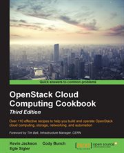 Openstack Cloud Computing Cookbook, Third Edition cover image