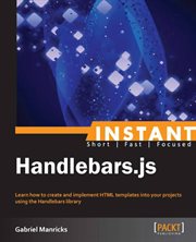 Instant Handlebars.js cover image