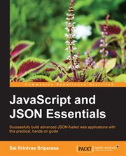 JavaScript and JSON Essentials cover image