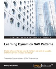 Learning Dynamics NAV Patterns cover image