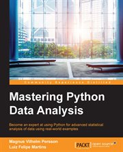 Mastering Python Data Analysis cover image