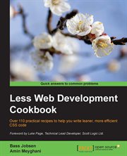 Less Web Development Cookbook cover image