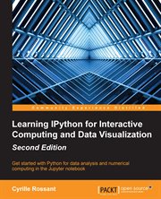 Learning Ipython for Interactive Computing and Data Visualization cover image