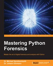 Mastering Python Forensics cover image