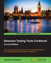 Selenium Testing Tools Cookbook cover image