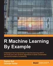 R Machine Learning by Example cover image