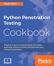Python Penetration Testing Cookbook cover image