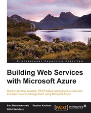 Building Web Services With Windows Azure cover image
