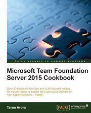 MICROSOFT TEAM FOUNDATION SERVER 2015 CO cover image