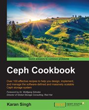 Ceph Cookbook cover image
