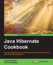 Java Hibernate Cookbook cover image