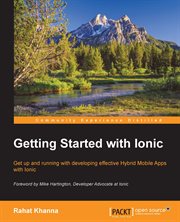 GETTING STARTED WITH IONIC cover image