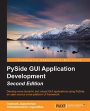 PySide GUI Application Development cover image
