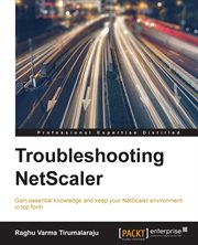 TROUBLESHOOTING NETSCALER cover image