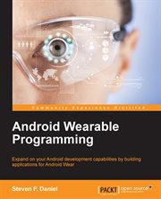 Android Wearable Programming cover image