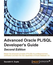 Advanced Oracle Pl/sql Developer's Guide - Second Edition cover image