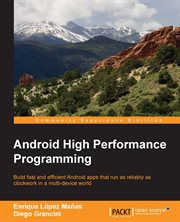 Android High Performance Programming cover image