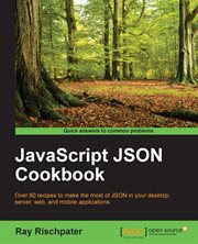 The Javascript Json Cookbook cover image