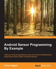 Android Sensor Programming by Example cover image
