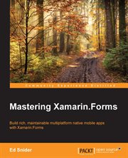 Mastering Xamarin.Forms cover image
