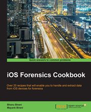 iOS Forensics Cookbook cover image