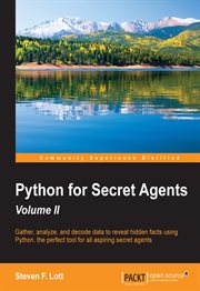 Python for Secret Agents : Volume II cover image