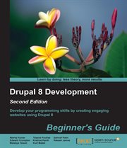 Drupal 8 Development: Beginner's Guide - Second Edition cover image