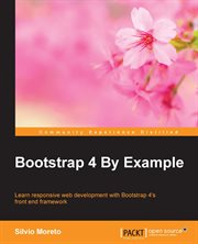 Bootstrap 4 By Example cover image
