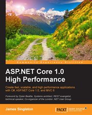 ASP.NET Core 1.0 High Performance cover image