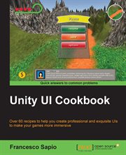 Unity UI Cookbook cover image