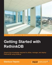Getting Started With RethinkDB cover image