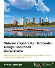Vmware Vsphere 6.x Datacenter Design Cookbook cover image