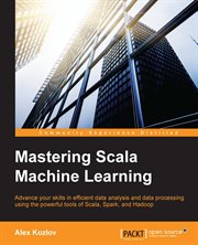 Mastering Scala Machine Learning cover image